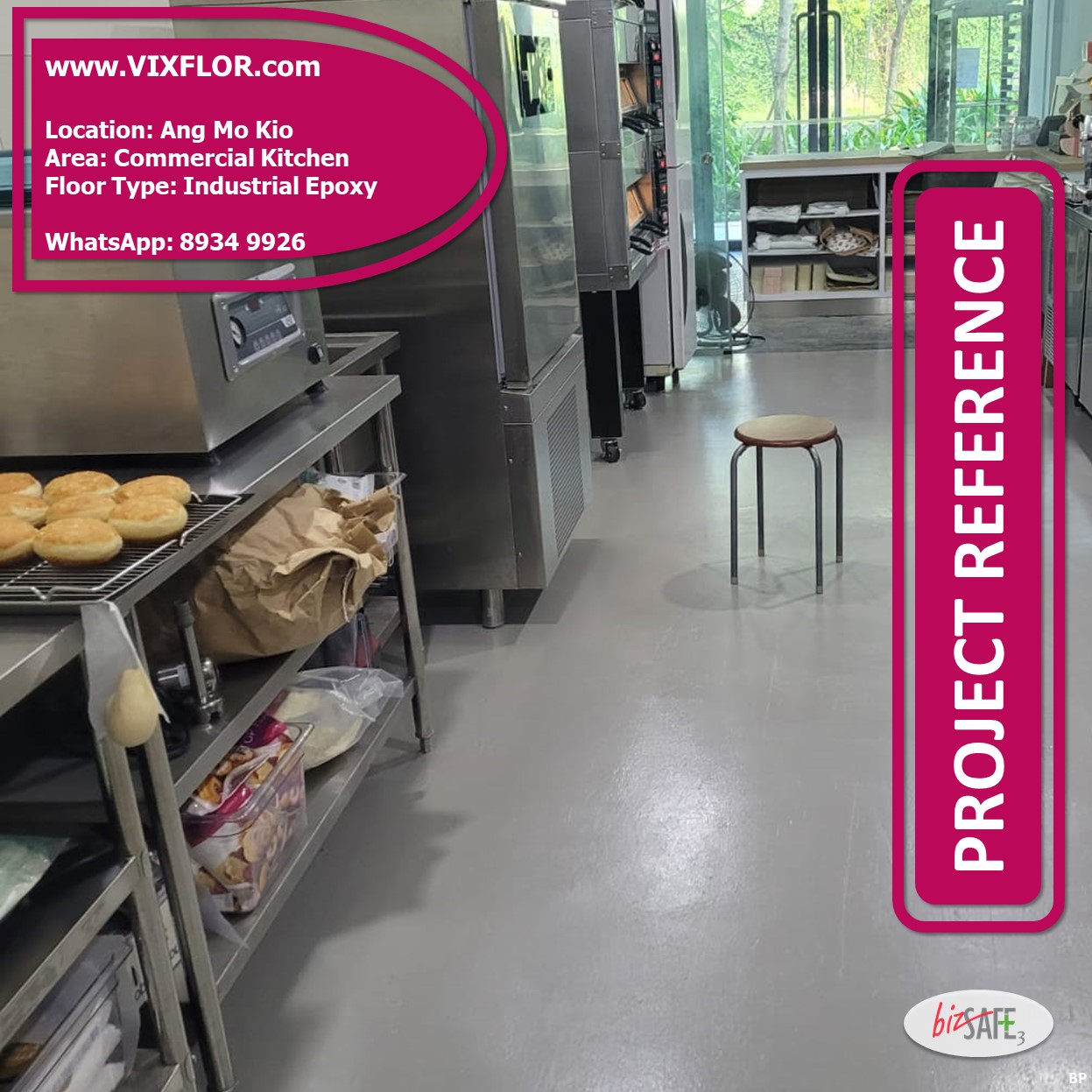 Industrial Epoxy Flooring Installation Singapore